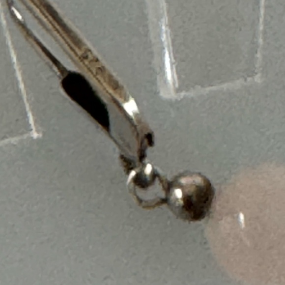 925 Jade earrings - Picture 3 of 7